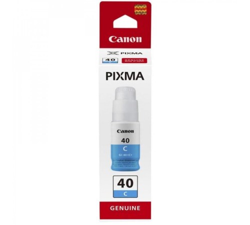 Чернила Canon GI-40 Cyan 3400C001