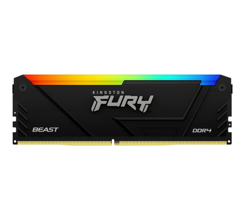 Оперативная память 32Gb DDR4 2666MHz Kingston Fury Beast RGB KF426C16BB2A/32 Оперативная память 32Gb DDR4 2666MHz Kingston Fury Beast RGB KF426C16BB2A/32