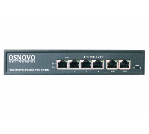 Коммутатор Osnovo SW-20600/A (80W) SW-20600/A(80W)