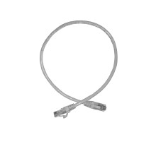 Патч-корд UTP4 cat 5e 0,5м ВС LSZH белый литой коннектор Netko Optima N.BC.UTP.5e-0.5m-0-lszh (67587)