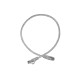 Патч-корд UTP4 cat 5e 0,5м ВС LSZH белый литой коннектор Netko Optima N.BC.UTP.5e-0.5m-0-lszh (67587)