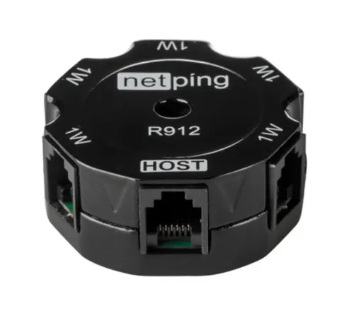 Удлинитель-разветвитель 1-wire на 5 портов NetPing R912R1