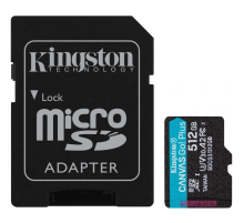 Карта памяти 512Gb MicroSD Kingston + SD адаптер SDCG3/512GB