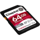 Карта памяти 64Gb SD Kingston Canvas React Plus SDR2/64GB