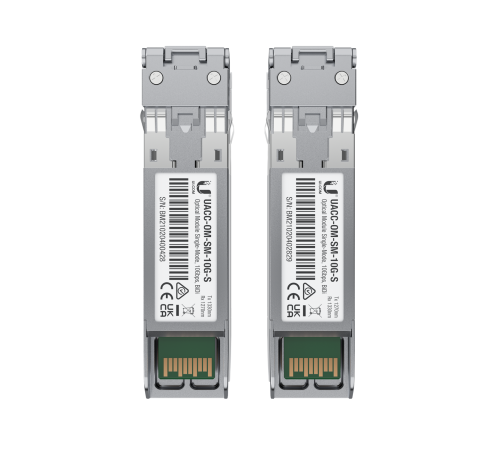 Пара трансиверов Ubiquiti UACC-OM-SM-10G-S-2