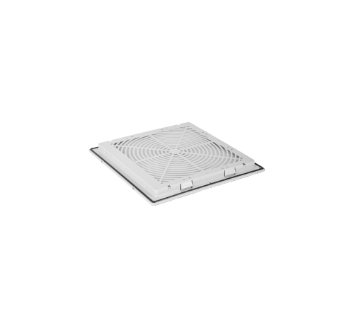 Выпускной фильтр для шкафов Elbox серии EMS IP 54 320x320x46 цвет серый Rem R-FAN-F-5526-IP54 99900000067