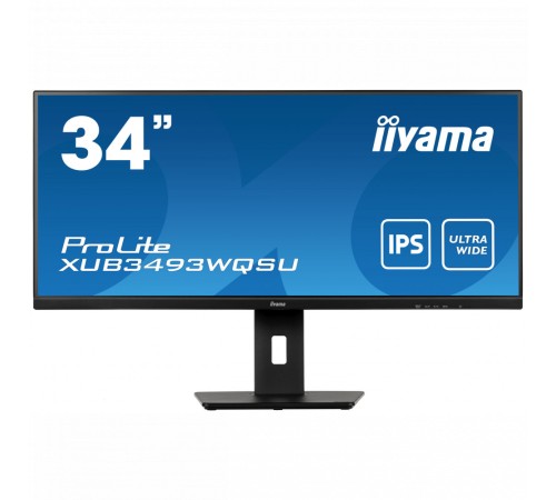 Монитор Iiyama 34 ProLite XUB3493WQSU-B5
