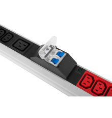 Верт блок розеток Rem -3x32 3 фазы 32A 6 авт инд 36 C13 C19 1820 мм вх IEC 309 шнур м Rem R-3X32-36C13-6C19-A-I-1820-3-3PN 30112232101