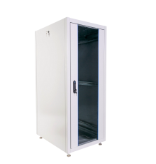 Шкаф телекоммуникационный напольный ЭКОНОМ 30U (600x600) дверь стекло металл ЦМО ШТК-Э-30.6.6-13АА 30545300800