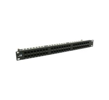 Патч-панель Qtech QPP-48RM-C5EUTP-8P8C-IDC-1U