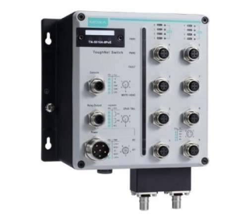 Коммутатор Moxa TN-5510A-8PoE-2GLSX-ODC-WV-CT-T