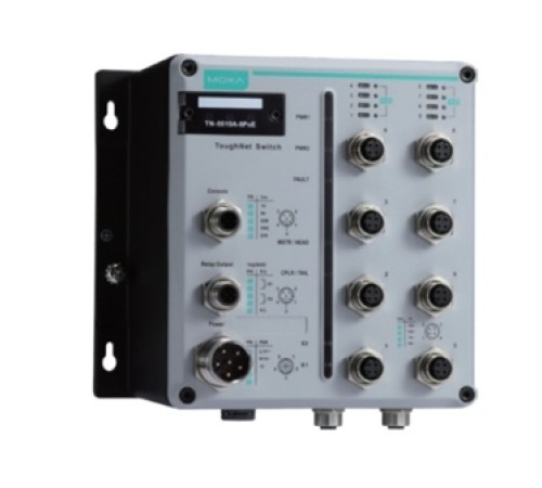 Коммутатор Moxa TN-5510A-8PoE-2GTX-WV-CT-T