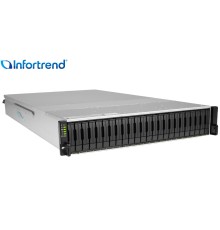 Система хранения данных Infortrend EonStor GS 5000E 2U/24bay U.2 NVMe AFA, unified Dual controller, 6xhost board, 8x16GB, 2x(PSU+FAN), 2x(SuperCap.+Flash), 24xdrive trays, 1xRMk (GS 5024URE-J) (id 34372)