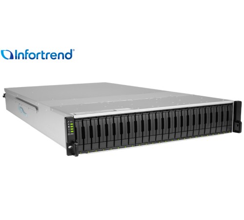 Система хранения данных Infortrend EonStor GS 5000E 2U/24bay U.2 NVMe AFA, unified Dual controller, 6xhost board, 8x16GB, 2x(PSU+FAN), 2x(SuperCap.+Flash), 24xdrive trays, 1xRMk (GS 5024URE-J) (id 34372) Система хранения данных Infortrend EonStor GS 5000E 2U/24bay U.2 NVMe AFA, unified Dual controller, 6xhost board, 8x16GB, 2x(PSU+FAN), 2x(SuperCap.+Flash), 24xdrive trays, 1xRMk (GS 5024URE-J) (id 34372)