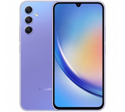 Смартфон Samsung Galaxy A34 5G 6/128GB Lavender SM-A346ELVASKZ