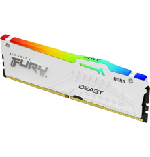Оперативная память 32Gb DDR5 5600MHz Kingston Fury Beast White RGB KF556C40BWA-32