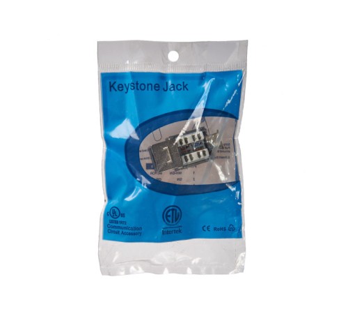Модуль Keystone экранированный RJ45 cat.6А 90° 110 тип под инструмент KE металлик Netko Expert CKC KJ32-C6A-FS (53968)