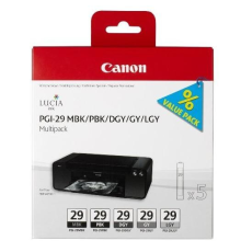 Картридж Canon PGI-29 MBK/PBK/DGY/GY/LGY 4868B005