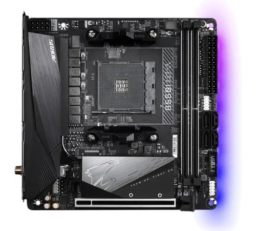 Материнская плата Gigabyte B550I AORUS PRO AX