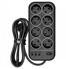 Сетевой фильтр Powercom SP-08 USB03AB 3.0M