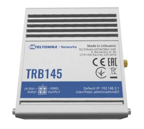 Промышленный LTE шлюз TRB145 Teltonika TRB145003000