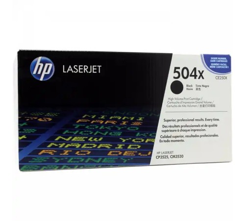 Картридж HP 504X CE250X