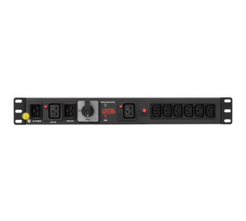 Переключатель питания Powercom MBS1607-1C19-6C13 Переключатель питания Powercom MBS1607-1C19-6C13