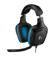 Гарнитура Logitech G431 черный/синий 2м мониторные (981-000772) (id 27646)