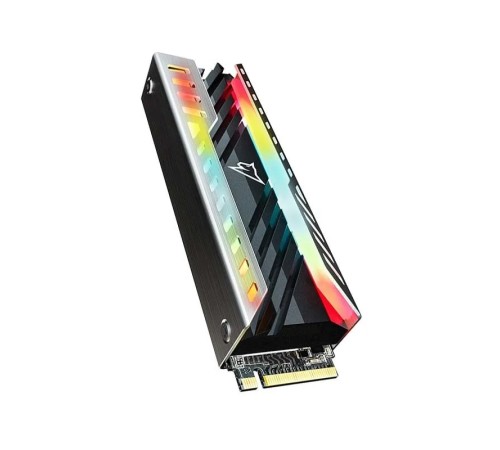 Ssd накопитель Netac SSD NV3000 RGB 2TB PCIe 3 x4 M.2 2280 NVMe 3D NAND SSD, R/W up to 3500/2100MB/s, IOPS(R4K) 150K/200K, TBW 1200TB, with heat sink & RGB, 5y wty (id 26824)