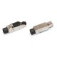 Разъем RJ-45 (8P8C) под витую пару полевая заделка Hyperline PLUF-8P8C-S-C6A-SH