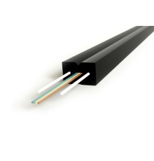 Волоконно-оптический кабель Hyperline FO-FTTH-IN-9S-2-LSZH-BK