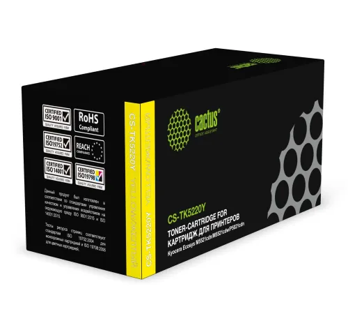 Картридж лазерный Cactus CS-TK5220Y