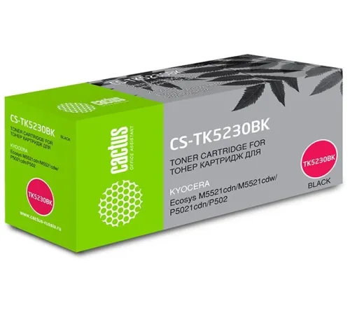 Картридж лазерный Cactus CS-TK5230BK