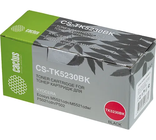 Картридж лазерный Cactus CS-TK5230BK