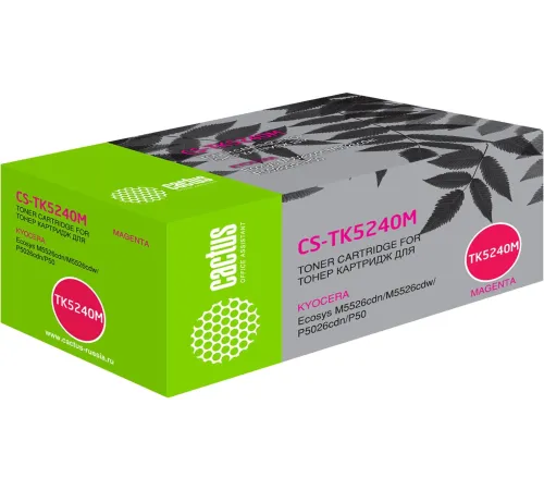 Картридж лазерный Cactus CS-TK5240M