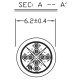 Патч-корд Hyperline PC-LPM-SFTP-RJ45-RJ45-C6-1M-LSZH-OR