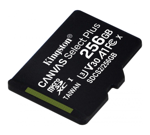 Карта памяти 256Gb MicroSD Kingston Canvas Select Plus SDCS2/256GBSP