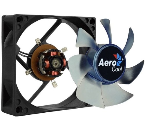 Вентилятор для корпуса AeroCool Motion 8 BLUE-3P 80