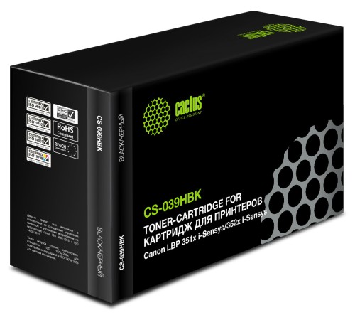 Картридж лазерный Cactus CS-039HBK