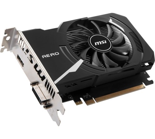 Видеокарта NVIDIA GeForce GT 1030 MSI 2Gb AERO ITX 2GD4 OC