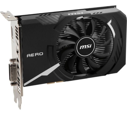 Видеокарта NVIDIA GeForce GT 1030 MSI 2Gb AERO ITX 2GD4 OC