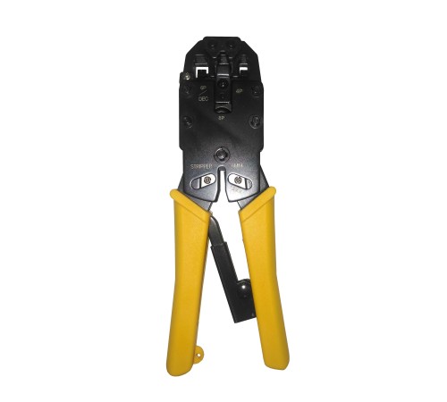 Мультифункциональный инструмент для обжима 8p8c(RJ-45) 6p6c(RJ-12) 4p4c Netko Optima N-2008R (67496)