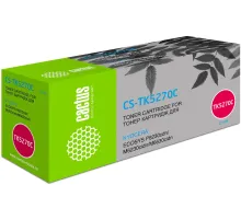 Картридж лазерный Cactus CS-TK5270C