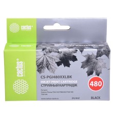 Картридж струйный Cactus CS-PGI480XXLBK