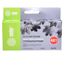 Картридж струйный Cactus CS-CLI481XXLBK