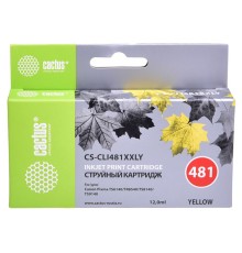 Картридж струйный Cactus CS-CLI481XXLY