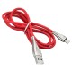 Кабель Digma LIGHT-1.2M-RED USB (m)-Lightning (m) 1.2м красный