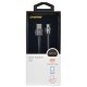 Кабель Digma MICROUSB-1.2M-BRAIDED-G USB (m)-micro (m) 1.2м темно-серый