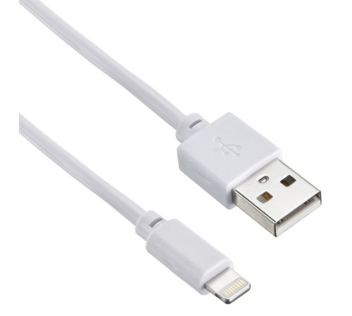 Кабель Digma LIGHT-1.2M-WH USB (m)-Lightning (m) 1.2м белый
