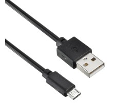 Кабель Digma MICROUSB-2M-BLK USB (m)-micro (m) 2м черный